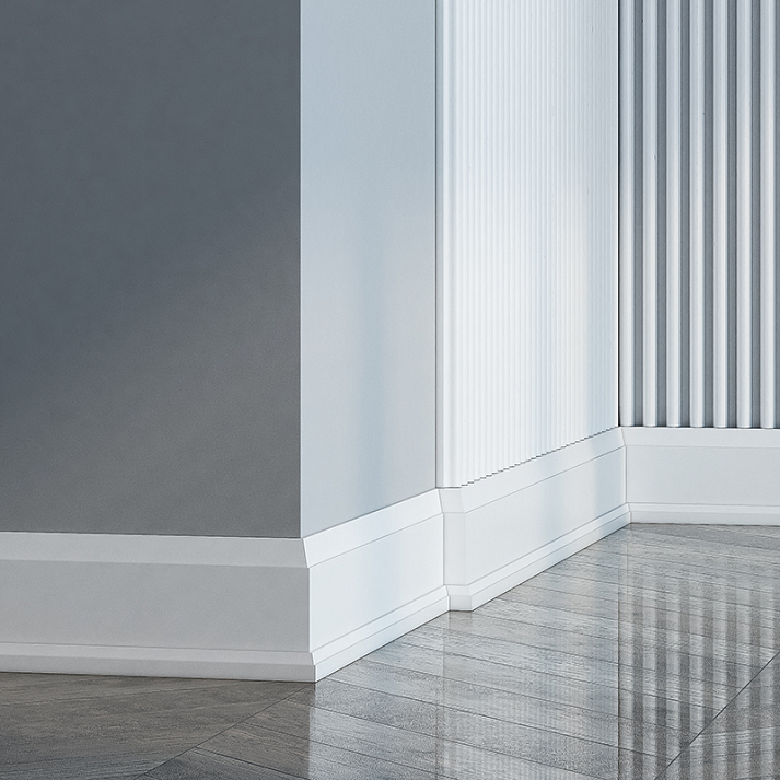 Плинтус Европласт 1.53.807 Пенополиуретан 2000*160*53 мм