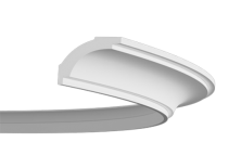 Карниз гибкий Европласт 1.50.160 Пенополиуретан 2000*50*70 мм