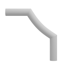 Угловой элемент Европласт 1.52.817 Пенополиуретан 300*300 мм