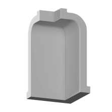 Угловой элемент Европласт 1.52.819 Пенополиуретан 200*106 мм