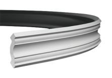 Карниз гибкий Европласт 1.50.141 Пенополиуретан 2000*72*68 мм