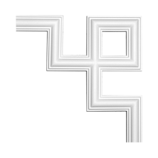 Угловой элемент Европласт 1.52.286 Пенополиуретан 199*199*12 мм