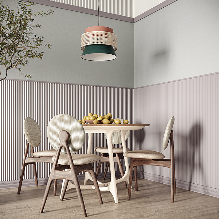 Декоративная панель Европласт U.6.59.104 Пенополистирол 2000-2800*242*12 мм