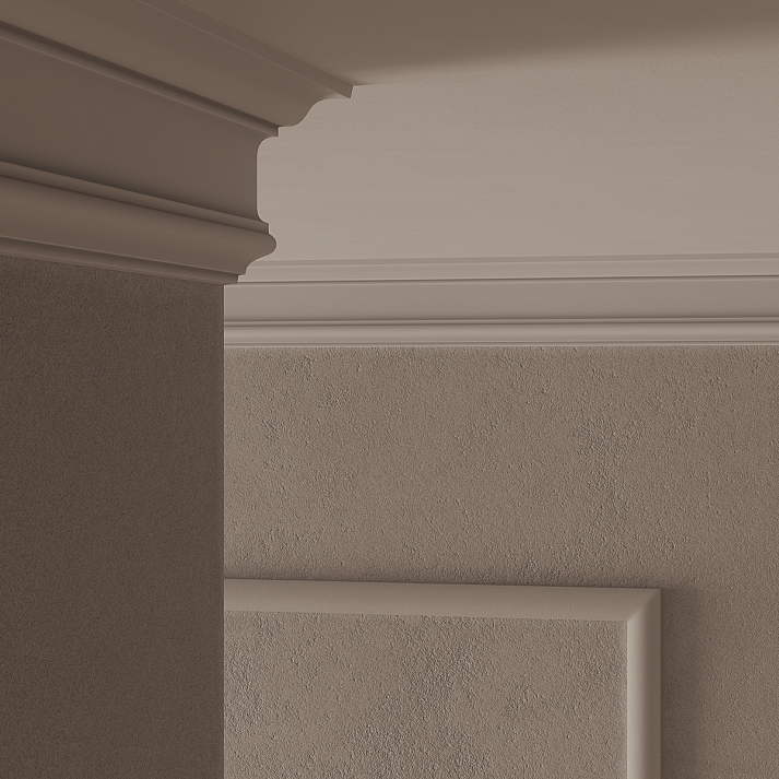 Карниз Европласт U.6.50.400 Пенополистирол 2000*79*38 мм