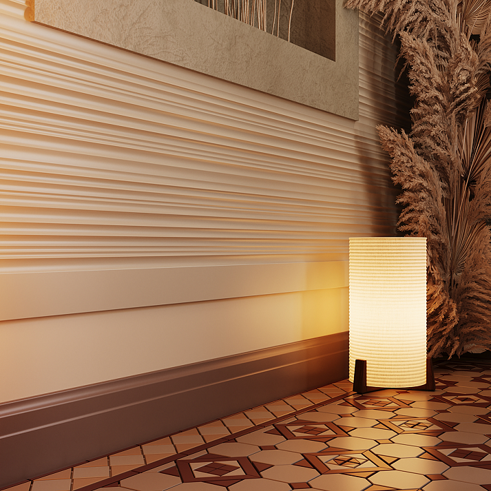 Плинтус Европласт U.6.53.142 Перфом 2000*140*14 мм