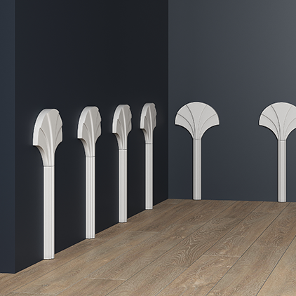 Декоративный элемент Европласт 1.62.804 Пенополиуретан 120*100*15 мм