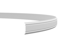 Молдинг гибкий Европласт 1.51.384 Пенополиуретан 2000*47*8 мм