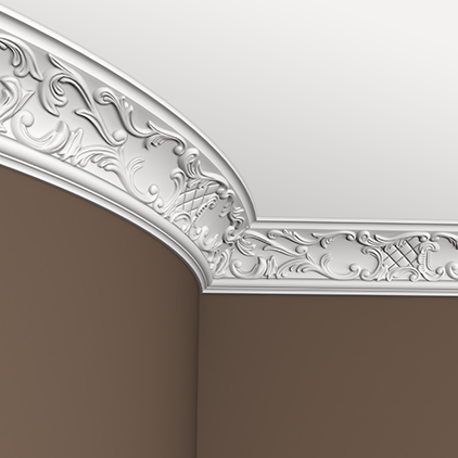 Карниз Европласт 1.50.125 Пенополиуретан 2000*90*85 мм