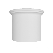 Верхний фрагмент ствола Европласт 4.16.001 Пенополиуретан 354*432*216 мм