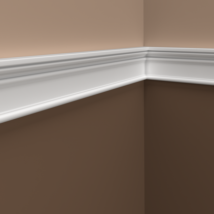 Молдинг Европласт 1.51.347 Пенополиуретан 2000*90,5*27 мм