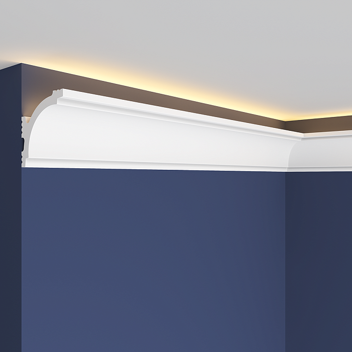 Карниз Европласт 6.50.404 Пенополистирол 2000*40*40 мм