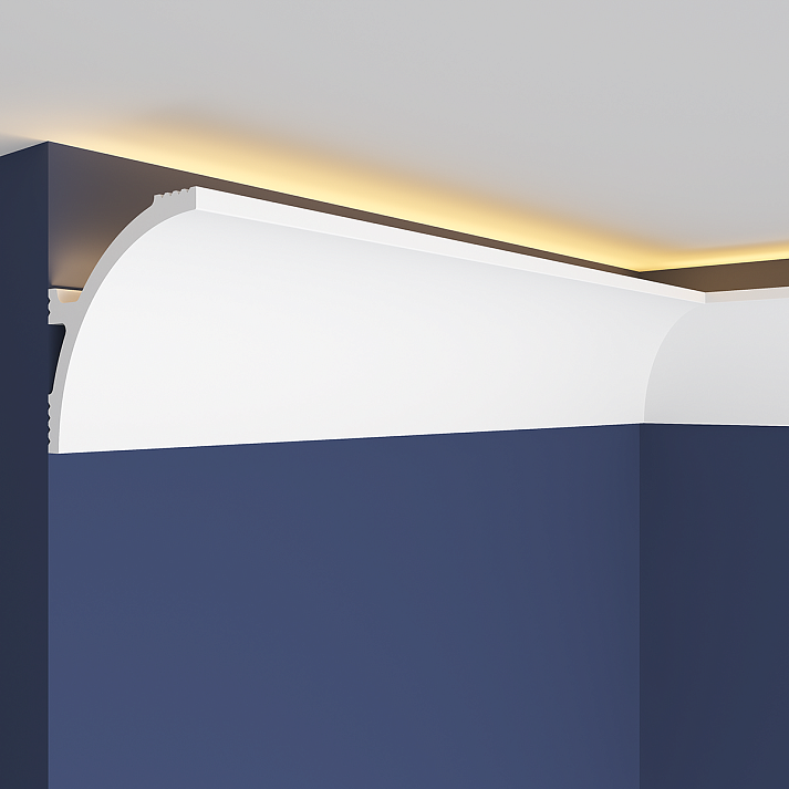 Карниз Европласт 6.50.408 Пенополистирол 2000*60*60 мм