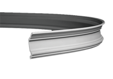 Карниз гибкий Европласт 1.50.177 Пенополиуретан 2000*119*56 мм