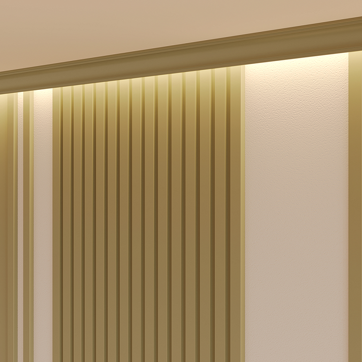 Карниз Европласт 6.50.404 Пенополистирол 2000*40*40 мм