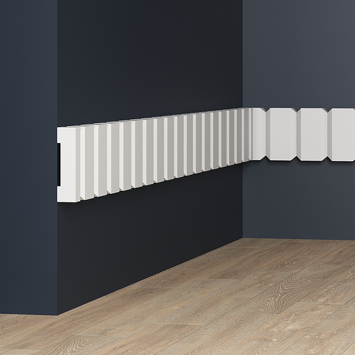 Молдинг Европласт 1.51.819 Пенополиуретан 2007*100*25 мм