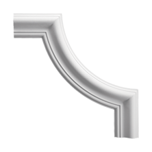 Угловой элемент Европласт 1.52.301 Пенополиуретан 210*210*16 мм