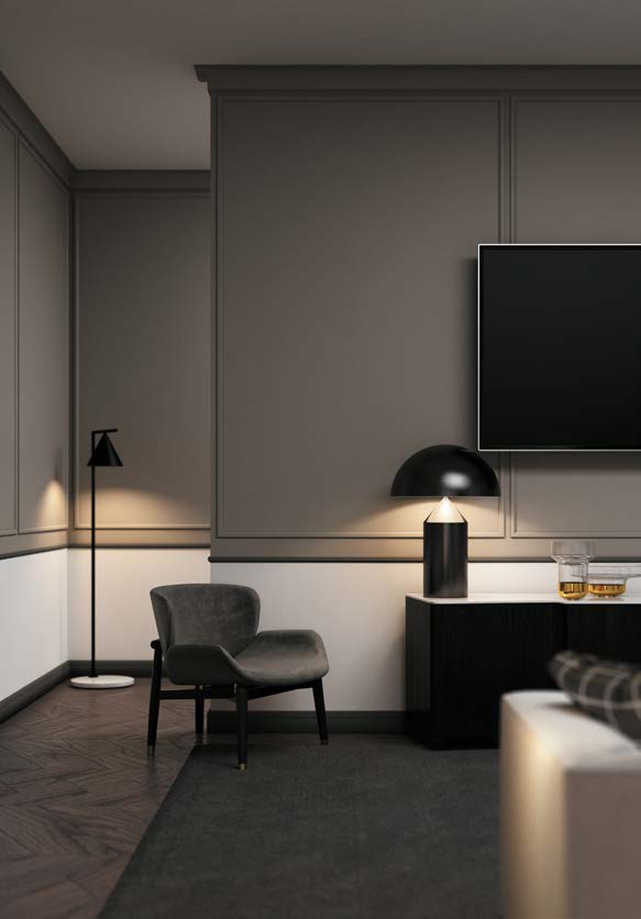 Карниз Европласт 6.50.160 Композит 2000*50*70 мм