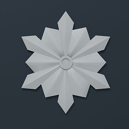 Розетка Европласт 1.56.805 Пенополиуретан 380*20 мм