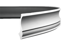 Карниз гибкий Европласт 1.50.221 Пенополиуретан 2000*150*143 мм