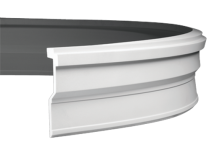 Карниз гибкий Европласт 1.50.269 Пенополиуретан 2000*47*220 мм