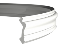 Карниз гибкий Европласт 1.50.100 Пенополиуретан 2000*64*55 мм