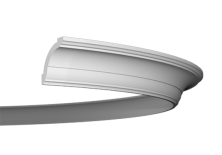 Карниз гибкий Европласт 1.50.101 Пенополиуретан 2000*68*69 мм