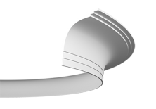 Карниз гибкий Европласт 1.50.271 Пенополиуретан 2000*226*165 мм