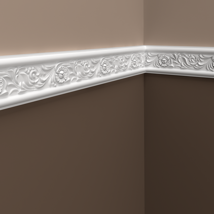 Молдинг гибкий Европласт 1.51.337 Пенополиуретан 2000*78*12 мм