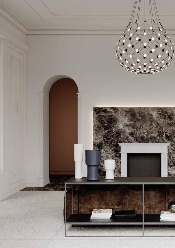 Карниз гибкий Европласт 1.50.108 Пенополиуретан 2000*119*117 мм