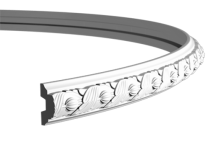 Молдинг гибкий Европласт 1.51.348 Пенополиуретан 2000*49*25 мм