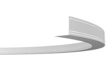Карниз гибкий Европласт 1.50.226 Пенополиуретан 2000*55*55 мм
