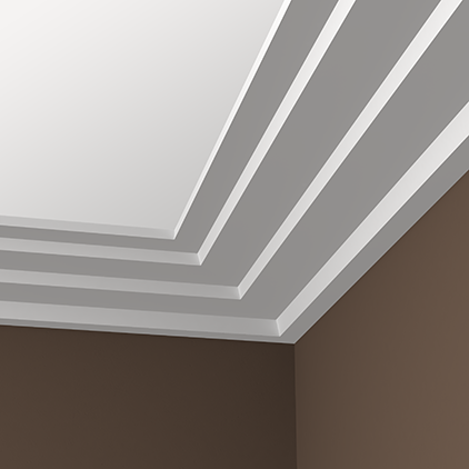 Карниз Европласт 1.50.145 Пенополиуретан 2000*92*262 мм