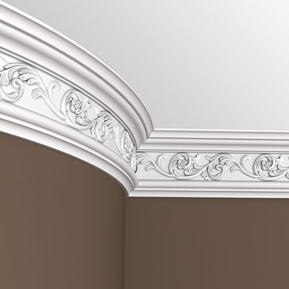 Карниз Европласт 1.50.163 Пенополиуретан 2000*151*65 мм