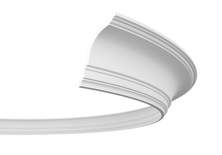 Карниз гибкий Европласт 1.50.108 Пенополиуретан 2000*119*117 мм