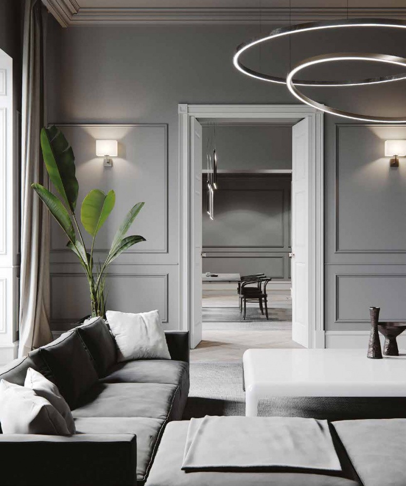 Карниз гибкий Европласт 1.50.108 Пенополиуретан 2000*119*117 мм