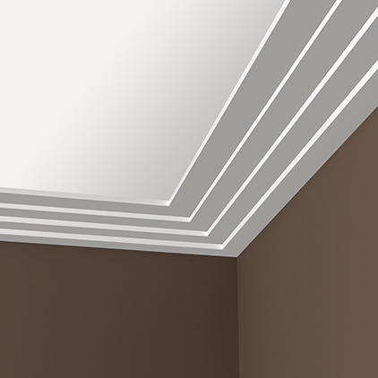 Карниз Европласт 1.50.142 Пенополиуретан 2000*45*195 мм