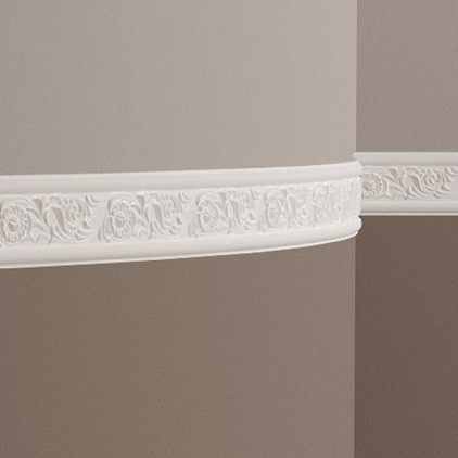 Молдинг гибкий Европласт 1.51.337 Пенополиуретан 2000*78*12 мм